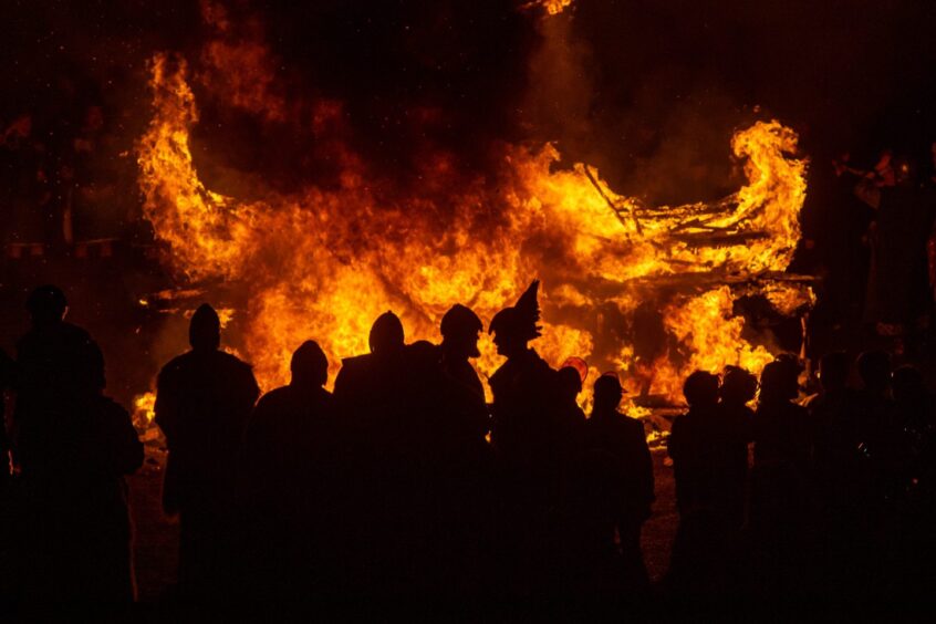 Up Helly Aa 2025.