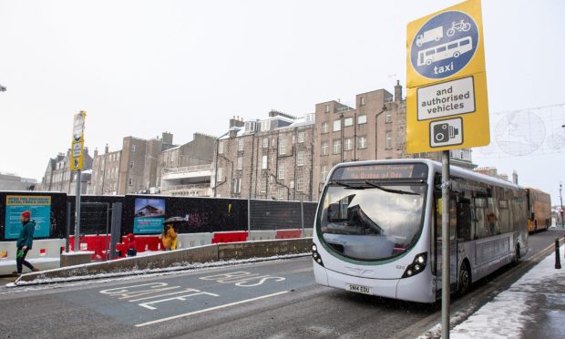 Concerns have been raised that the Aberdeen bus gates were "invalid" from the get-go