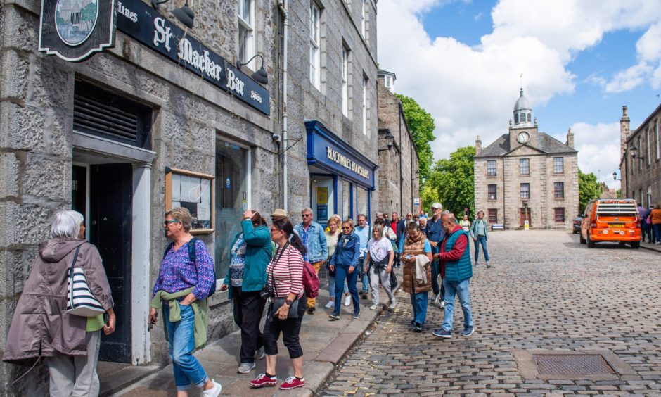 The St Machar Bar is perfectly located to capitalise on the city's tourism boom. Image: Kami Thomson/DC Thomson