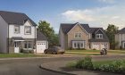 An artist impression of the new homes to be built in Laurencekirk. Image: Muir Homes