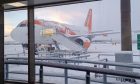 Flight delays at Aberdeen Airport. Image: Supplied.