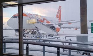 Flight delays at Aberdeen Airport. Image: Supplied.