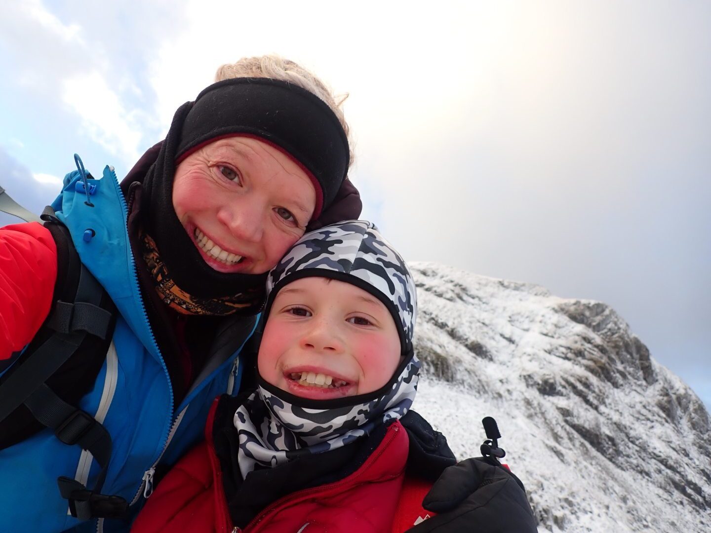 Sue Sinclair with her son Jackson. 