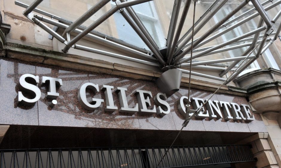 St Giles Centre exterior. 