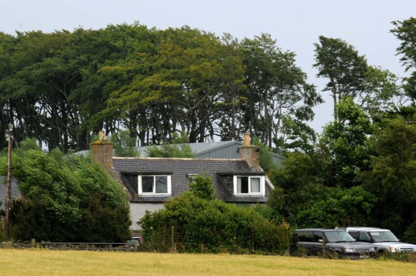 The farmhouse at West Blackbutts.