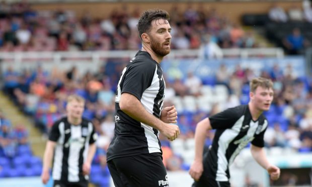 Elgin City defender Ros Draper in action against Inverness Caledonian Thistle at the Caledonian Stadium, Inverness.