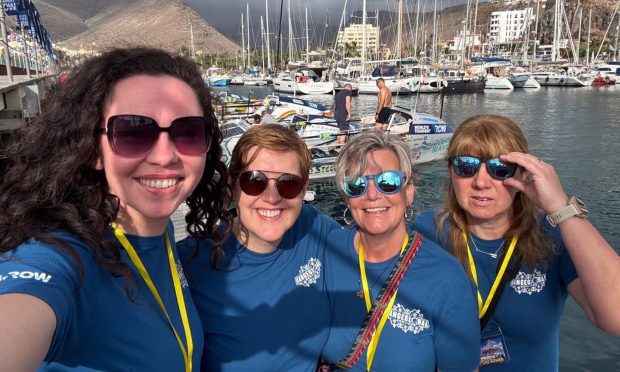 Fiona alongside her team are hoping to break records with her latest trip across the Atlantic Ocean.