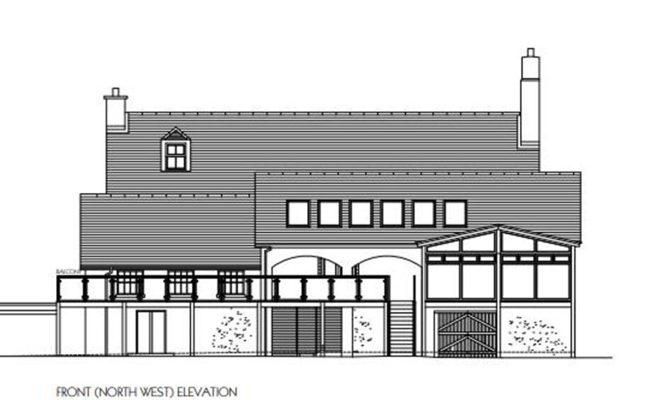 Drawing of Ben Nevis Bar