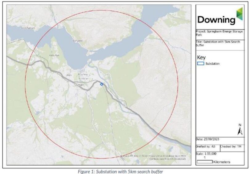 Planning ahead Oban and Fort William: site of battery storage in Taynuilt. 