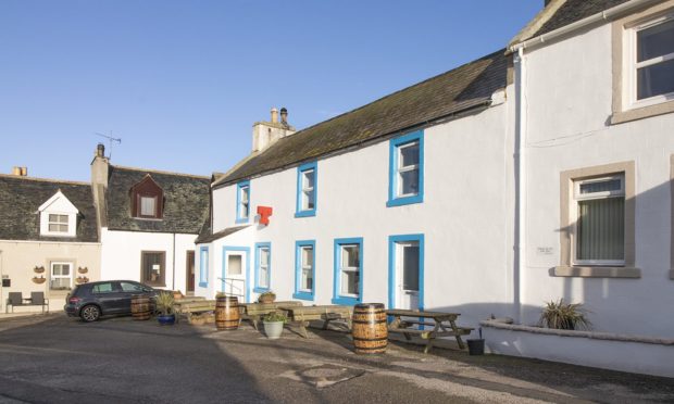 The Castle Hotel in Portmahomack has gone up for sale. Image: ASG Commercial