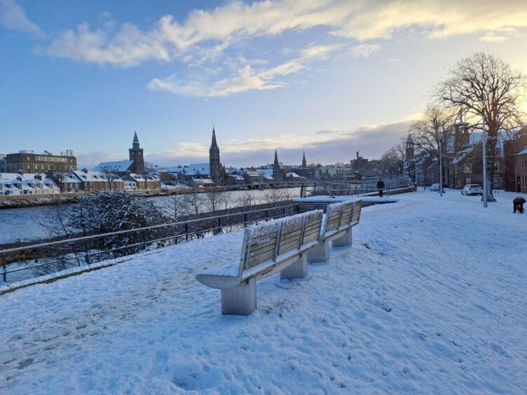 snow in Inverness