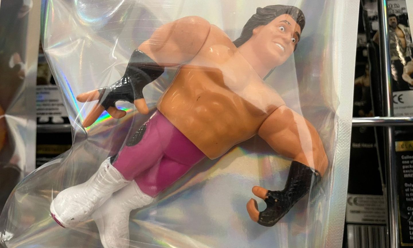 WWF wrestler Brutus 'The Barber' Beefcake action figure.