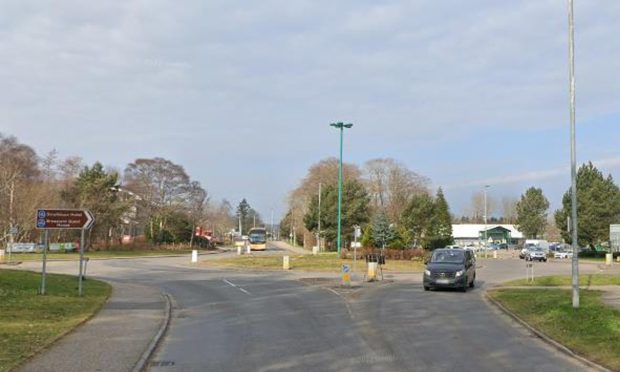 Blackhall Road in Inverurie.