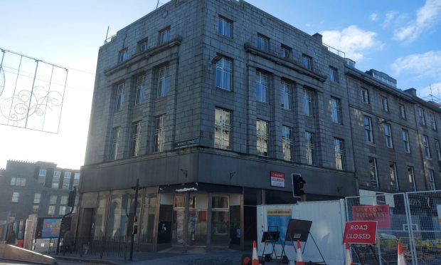 A photo of the former Caffe Nero, Union Street.