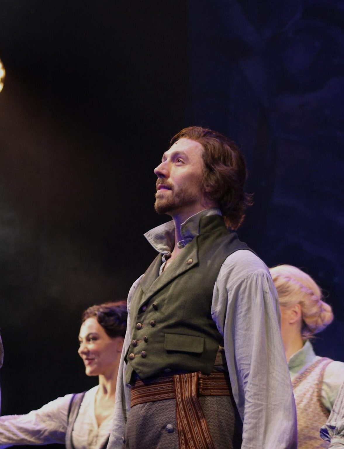 Jonathan Milton in Frozen the Musical as part of the ensemble 