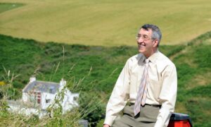 Councillor Carl Nelson, at the top of the cliffs at Newtonhill. Picture by Jim Irvine/DC Thomson.