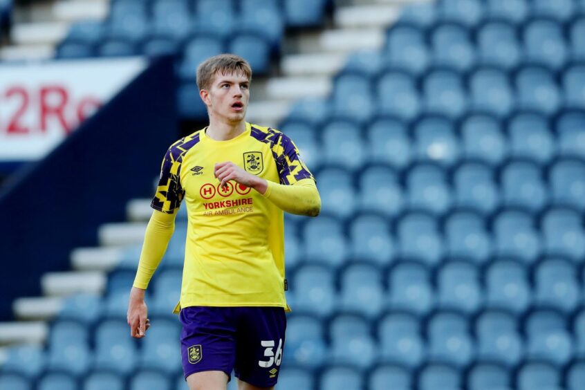 Kieran Phillips of Huddersfield Town. Image: Paul Greenwood/BPI/Shutterstock.