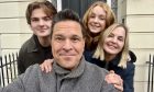 Dom Joly and his family.