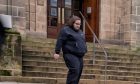 Jan Kramer leaves Elgin Sheriff Court. Image: DC Thomson