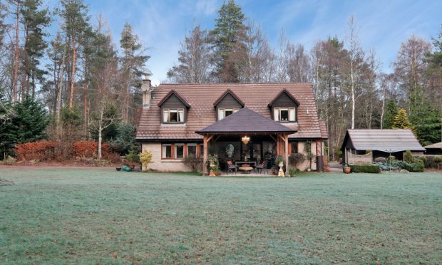 Set within stunning garden grounds, this beautiful home near Aboyne is countryside living at its best.