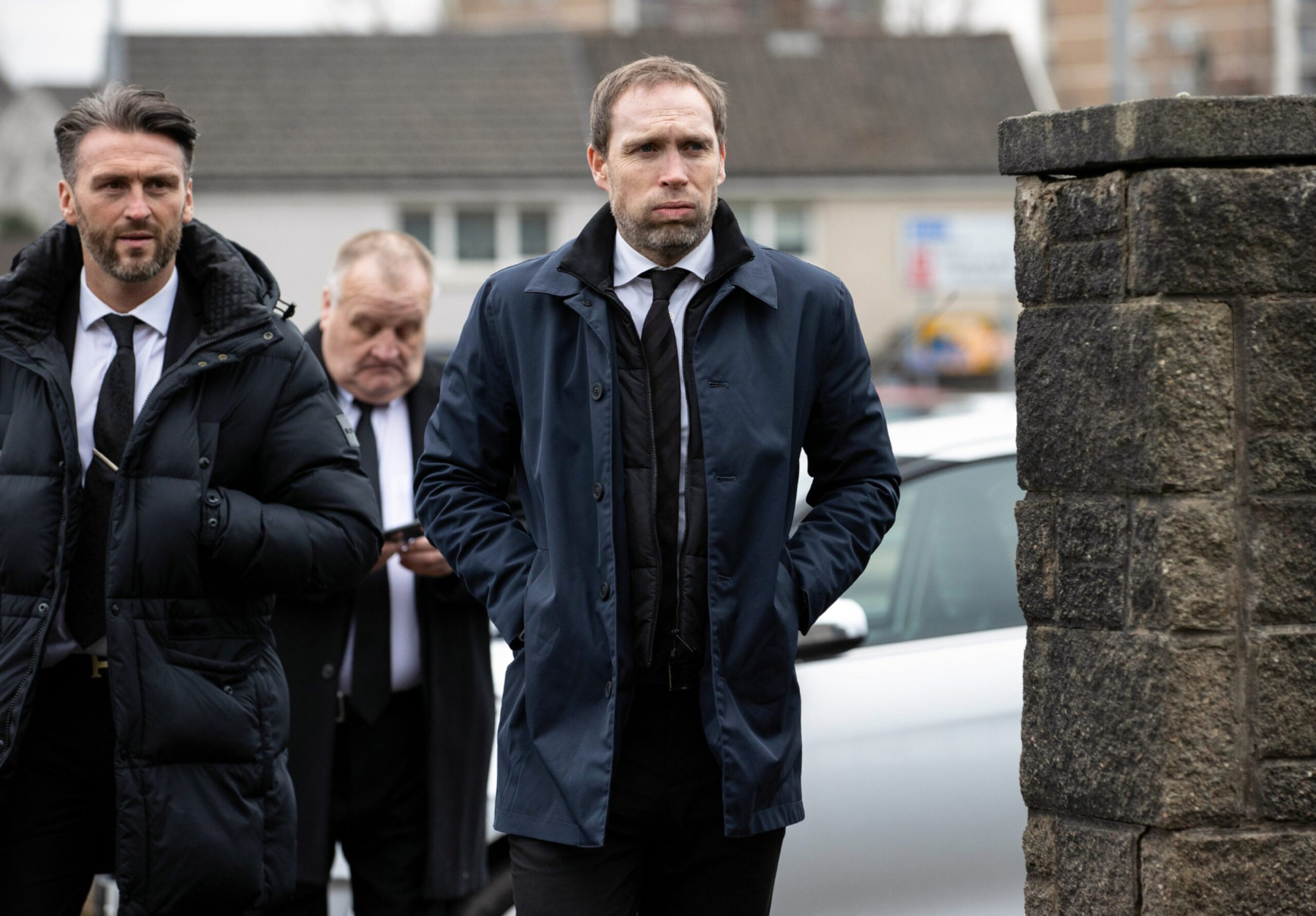 Jimmy Calderwood funeral.