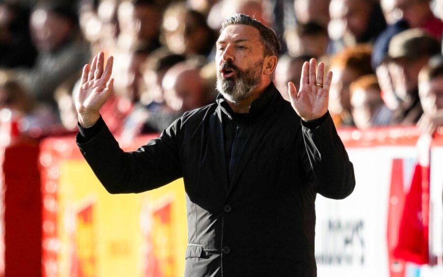 Derek McInnes. Image: SNS.
