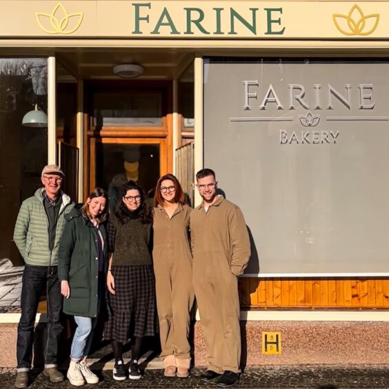 Farine take over the former Rains building in Fort William High Street. 