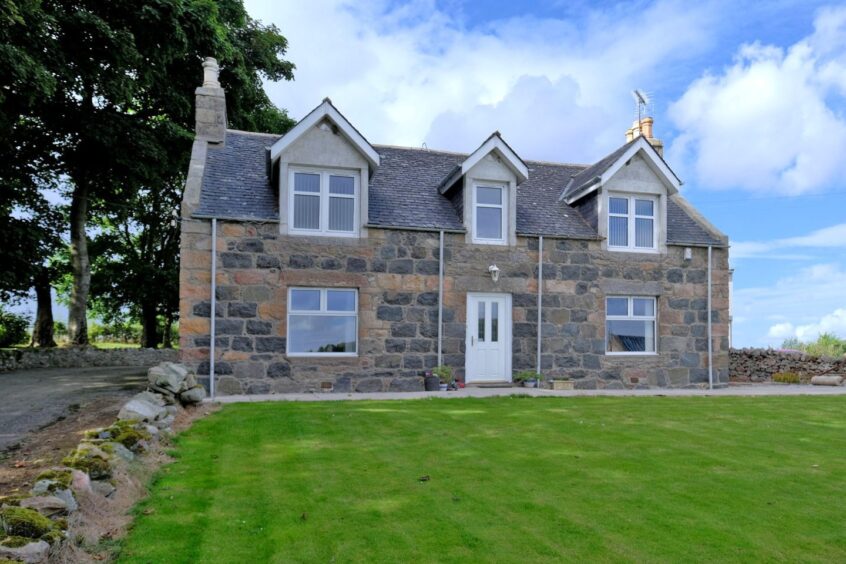 The four-bedroom farmhouse at Mill of Kingoodie