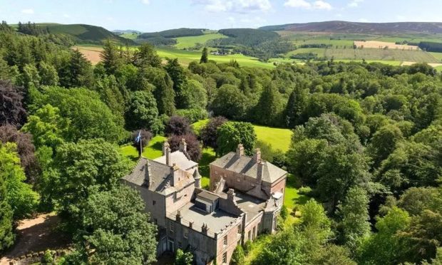 The owner of Craig Castle is battling the quarry plan for land outside Huntly.