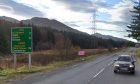 A82 roadworks