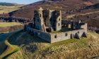 Auchindoun Castle.