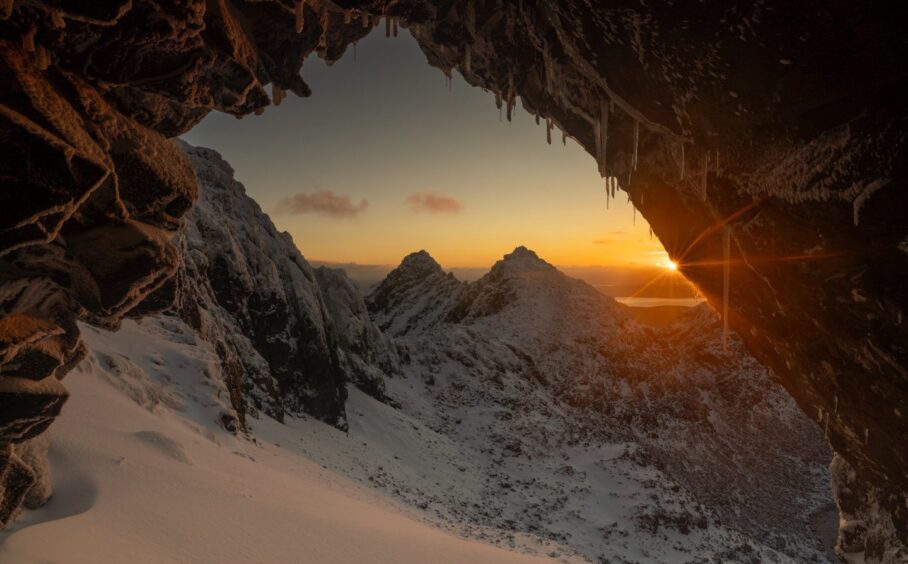 Sunrise over the Cullins on Skye