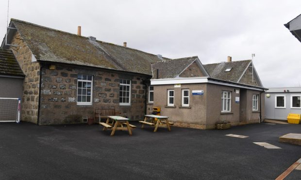 Clatt School near Huntly