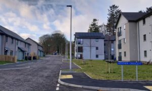 The new council housing found in Ellon. Image: Kirstie Topp/DC Thomson