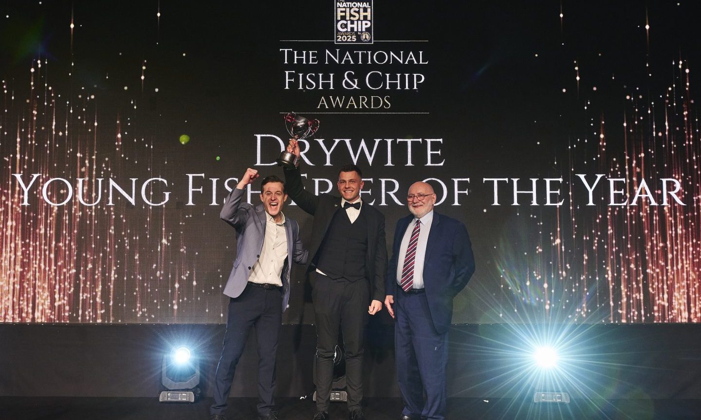 Glen Morrison at the National Fish and Chip Awards.