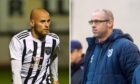 Fraserburgh's Greg Buchan, left, and Keith manager Craig Ewen are looking to reach the semi-final of the Morrison Motors (Turriff) Aberdeenshire Shield.