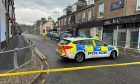 Bridge Street Ellon police cordon