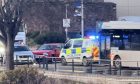 Police were on the scene. Image: What's Happening Inverness.