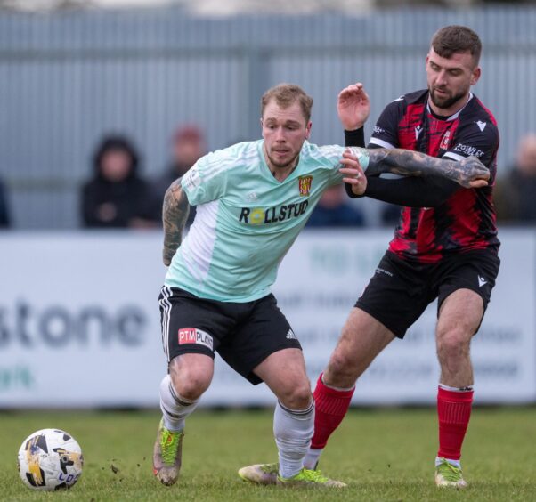 Robert Ward of Formartine, left. Image: Jasperimage.