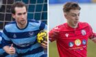 Jevan Anderson, left, of Banks o' Dee and Brechin City's Fraser MacLeod are looking forward to their clash in the Breedon Highland League.