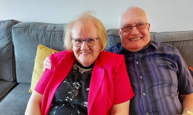 Liz and John Forsyth from Aberdeen. Image: Renaissance Care.