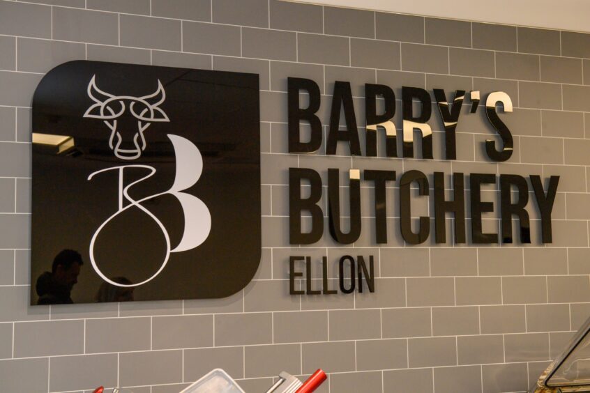 Barry's Butchery sign 