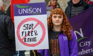 Unions have fought the controversial policy. Image: Kenny Elrick/DC Thomson