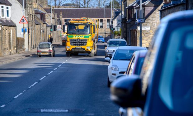 Some locals think the bypass might drive people away from the town. Image: Kenny Elrick/DC Thomson