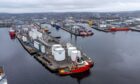 Port of Aberdeen has achieved a record year. Image: Kenny Elrick/DC Thomson 

Drone / DJI / Mini 2