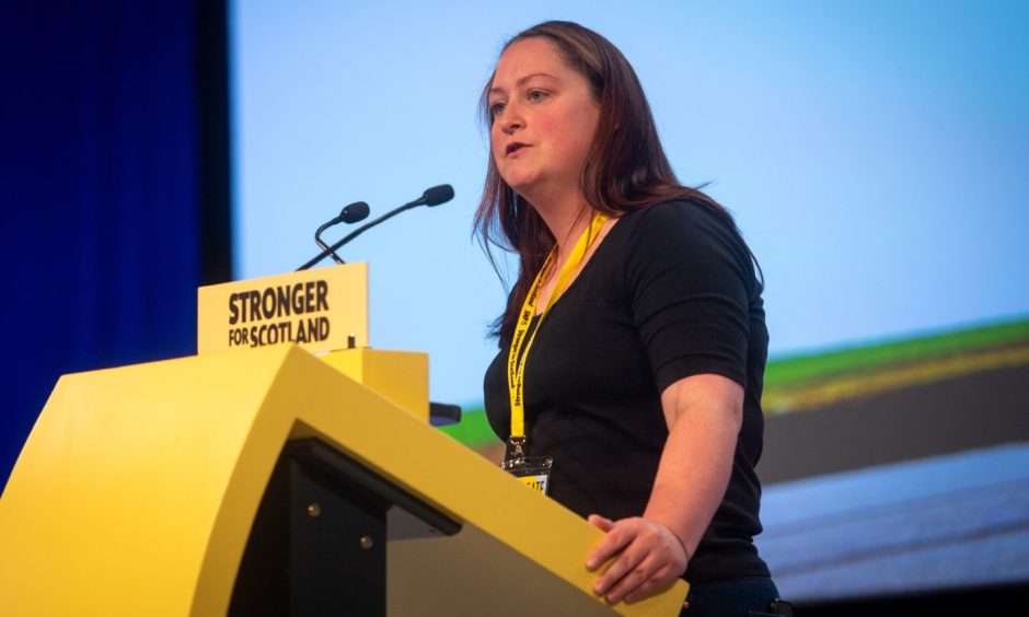 Ms Petrie is the opposition leader within Aberdeenshire Council. Image: Kath Flannery/DC Thomson