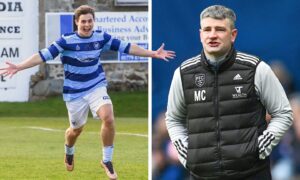 Banks o' Dee's Magnus Watson, left, and Fraserburgh manager Mark Cowie are gearing up for their semi-final meeting in the R Davidson (Banchory) Highland League Cup.