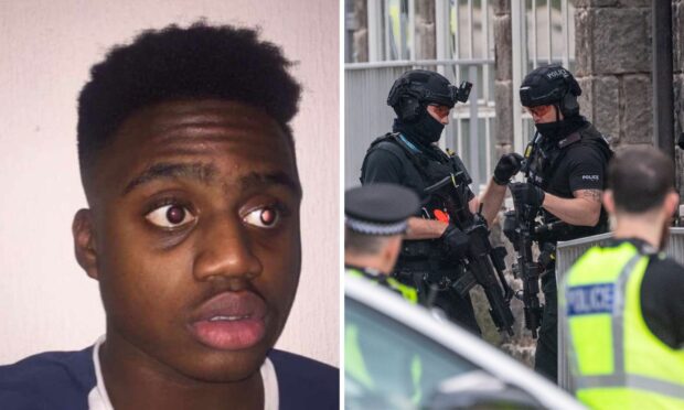 Knife-wielding rap artist admits causing major police firearms incident