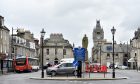 Huntly town centre has seen a decline in occupied units. Image: Darrell Benns/ DC Thomson