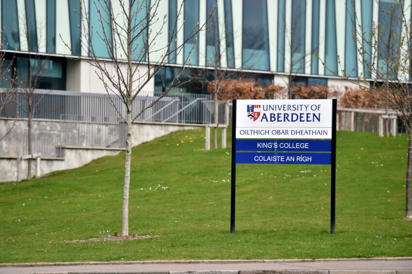 Aberdeen University Campus, Aberdeen. 